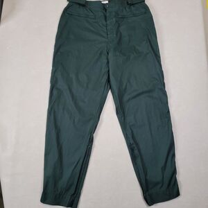 Sun Mountain Mens Sz L 40" Green Rainflex Pants Stretch Waist Waterproof Hiking